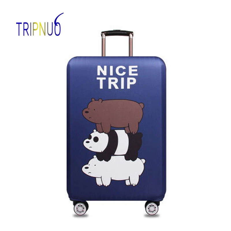 Утолщенный чехол TRIPNUO для багажа с надписью дорожные аксессуары Эластичный