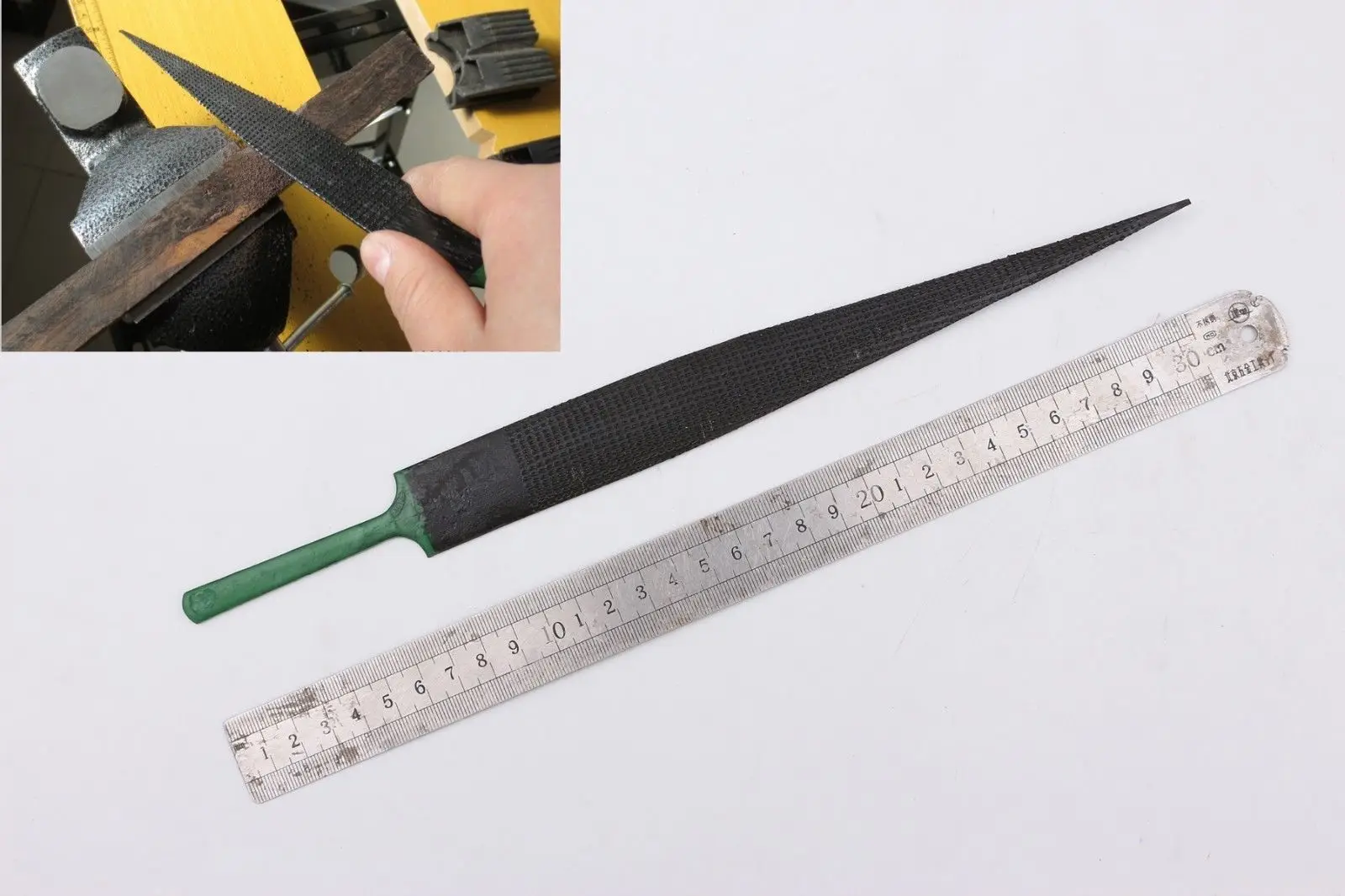 

1pcs New Steel Files & Wood Rasp Mill Pure hand Tip high quality Files #358