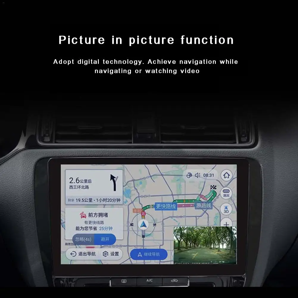 Автомобильный видеорегистратор Mini ADAS цифровой регистратор DVR для Android