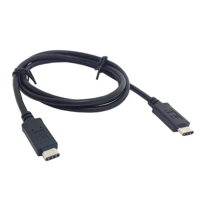 

200cm 300cm USB3.1 Type-c Male to male data charge cable Black color for Macbook laptop & cellphone