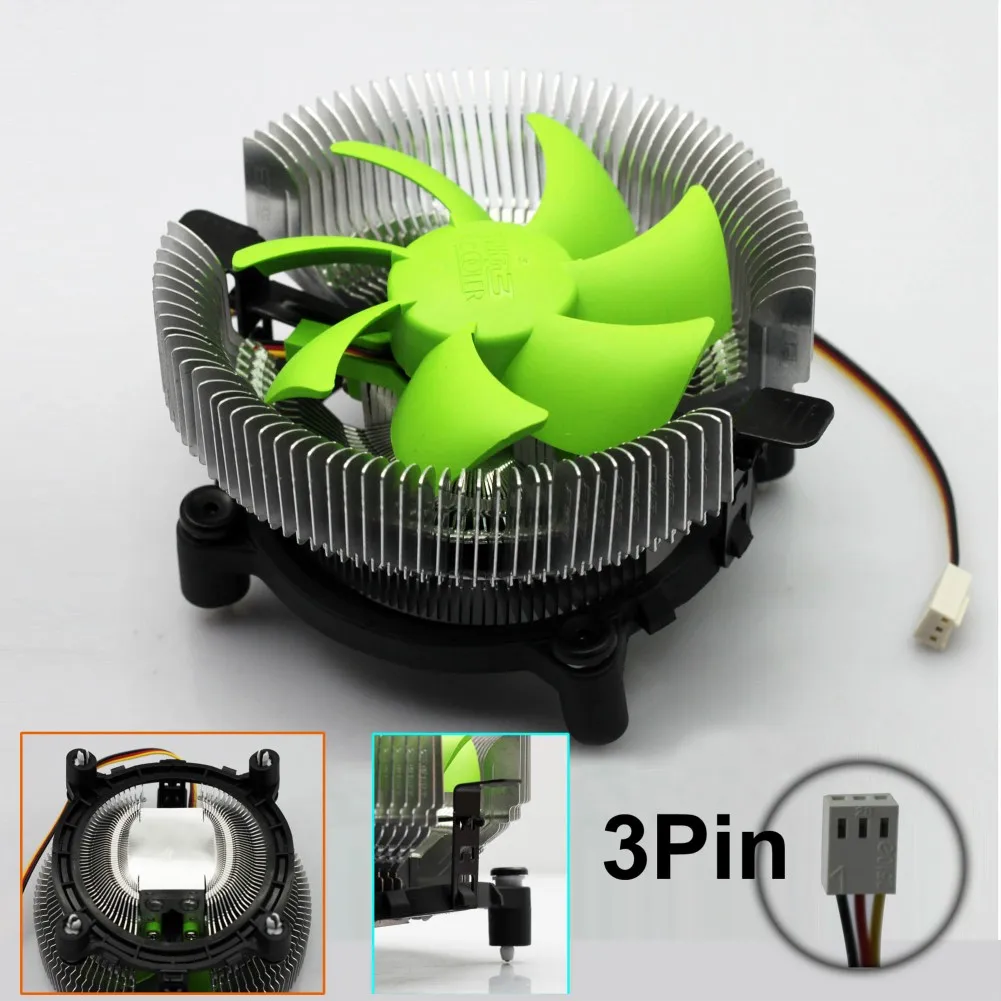 Контроллер вентилятора Радиатора 90 мм 3pin Cpu Fancooling Кулер Пк Бесшумного Поддержка
