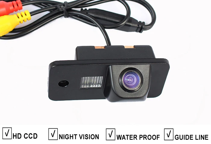 

CCD Car Rear View Reverse Camera For AUDI A3 A4 A5 A6 A6L Q7 S3 S4 RS4 RS6 S5 S6 Backup Reversing Camera Vehicle Parking Assist