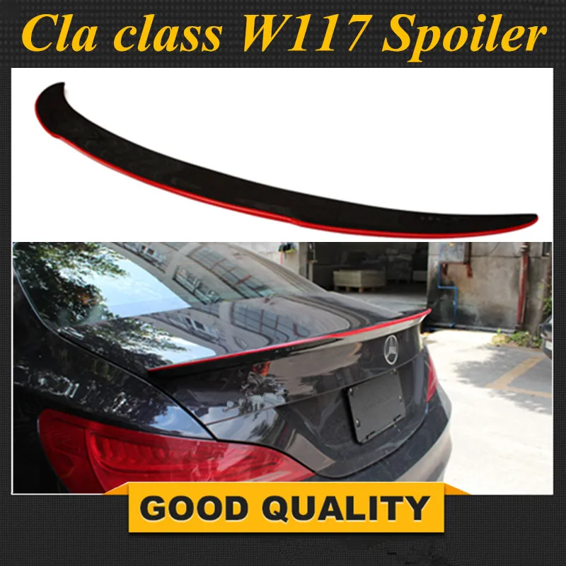 Спойлер из углеродного волокна для Mercedes CLA W117 AMG стиль FD класс задний спойлер с