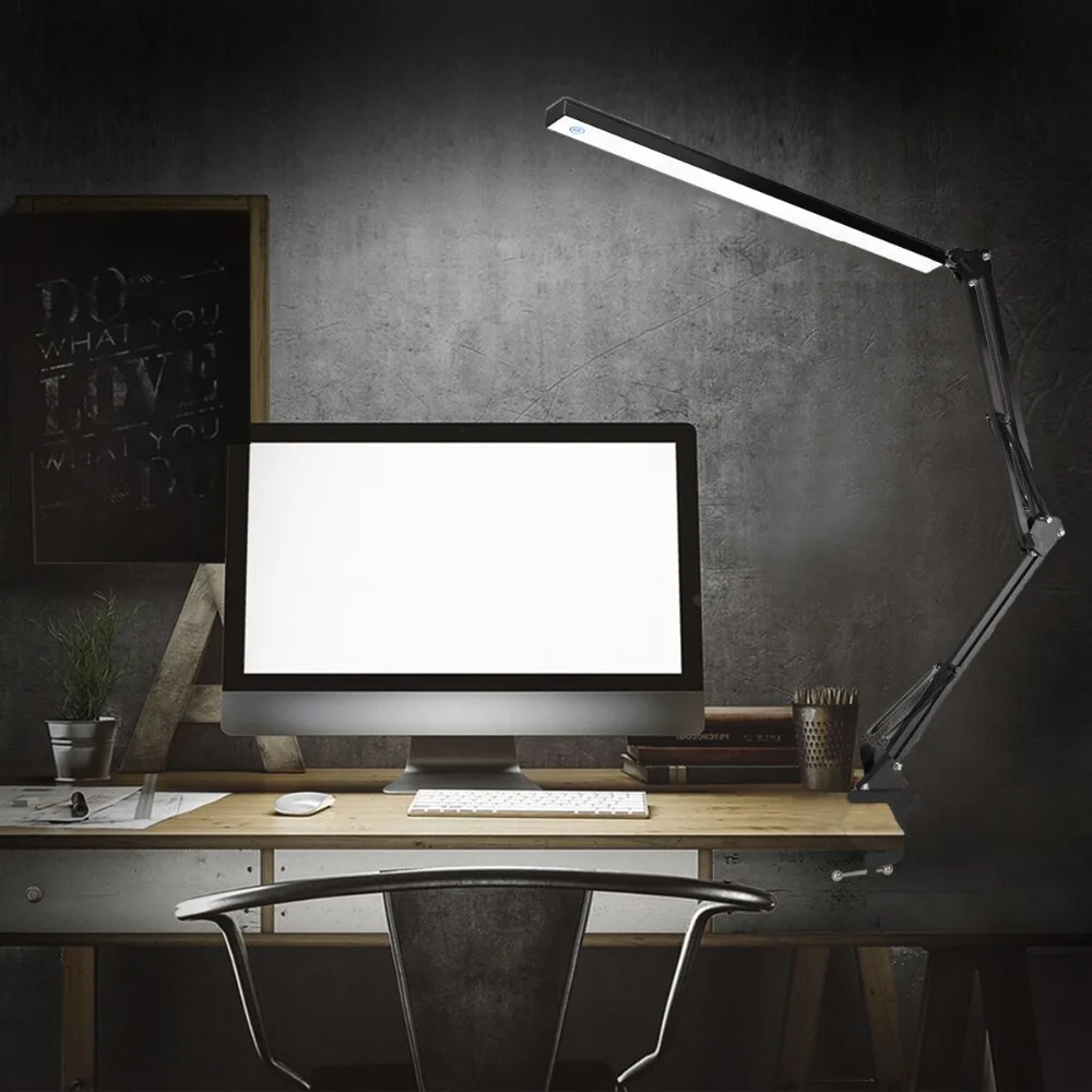 Светодиодная настольная лампа с архитектором/Зажимная лампа/металлическая