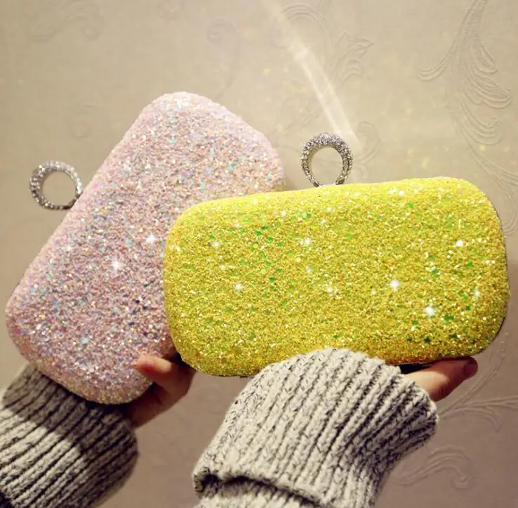 Женские Элегантные вечерние сумки с карамельным камнем вечерняя сумочка