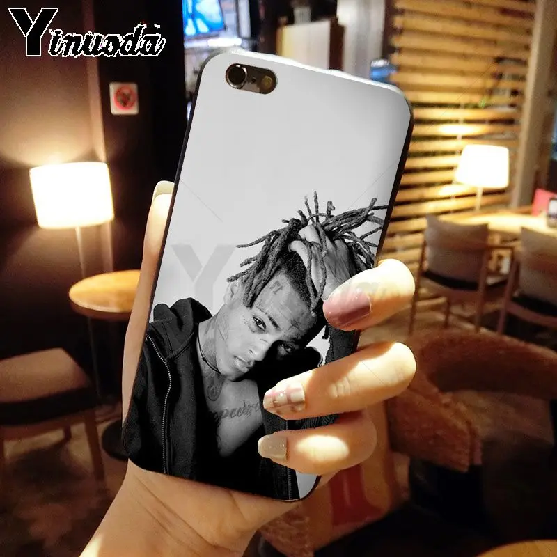 Yinuoda Xxxtentacion Mode черный ТПУ Мягкий силиконовый чехол для телефона iphone X XS MAX 8 7 6S Plus 5S