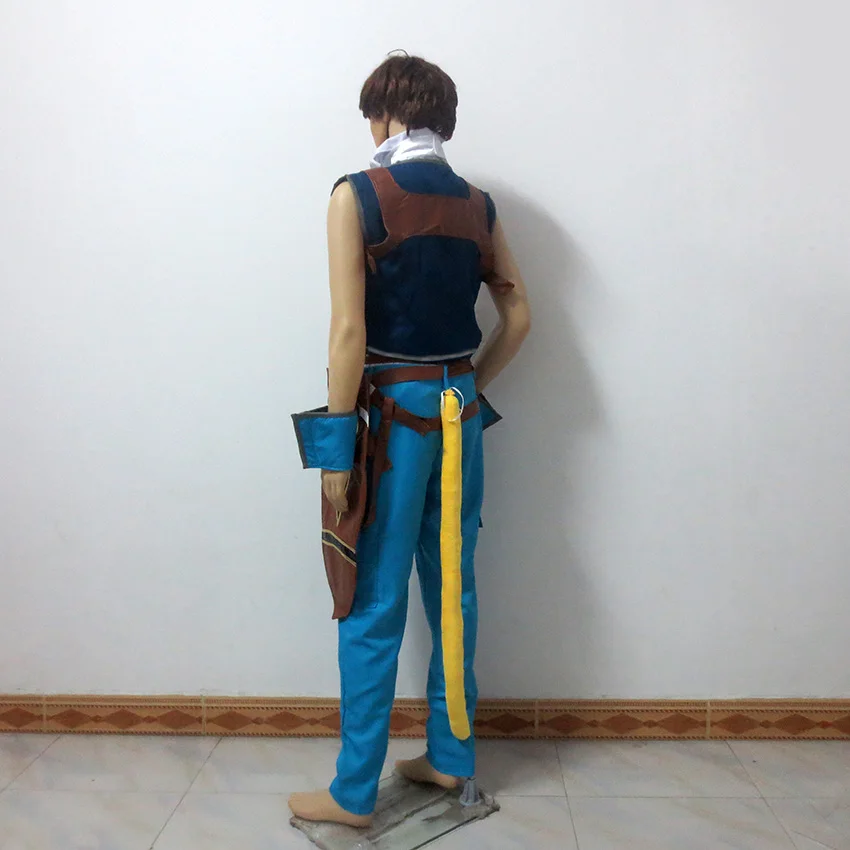 Фото Final Fantasy IX 9, Zidane, этническая рождественская вечеринка, униформа на Хэллоуин, костюм для косплея, любой размер на заказ №4