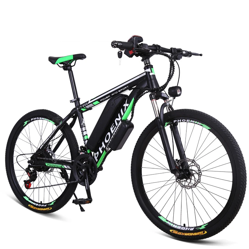 Электрический горный велосипед 26 дюймов 36В 250 Вт мотор 21/27 скоростей ebike для