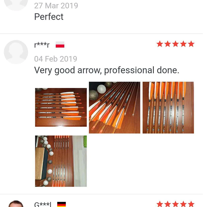 6/12PCS Spine 400 500 600 Carbon Wood Skin Archery Arrows 32'' Shafts 5 inch Turkey Feathers Compound Recurve Bow Hunting | Спорт и