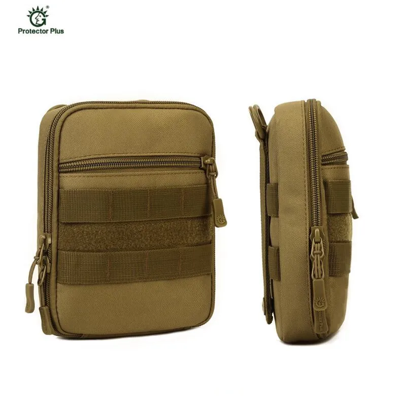 Тактическая мягкая сумка поясная через плечо маленькая карманная Военная