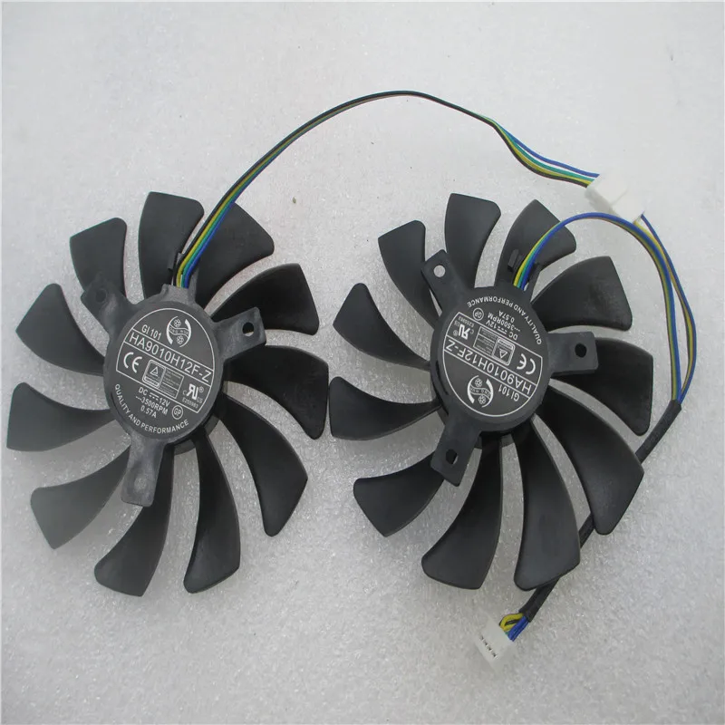HA9010H12F-Z GTX 1070/1060 GPU Card Cooling Fan For MSI GeForce GTX1060 GTX1070 MINI Graphics cooling | Компьютеры и офис