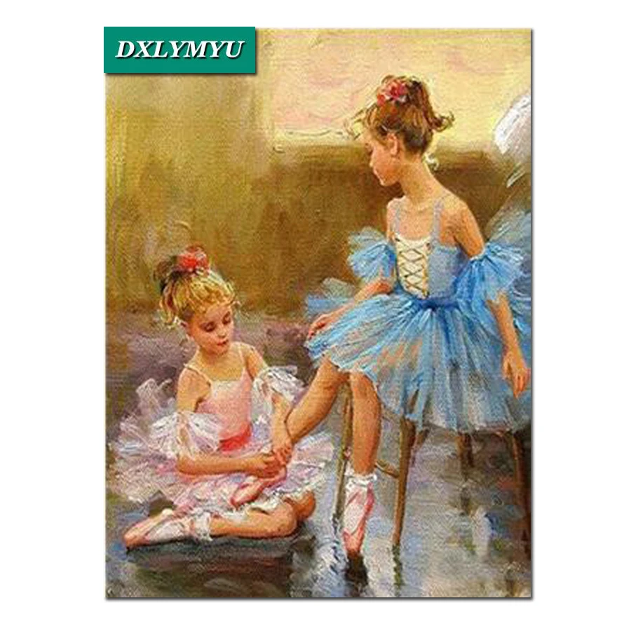 

New Product Diamond Embroidery 5D DIY Full Square Drill Diamond Painting Good friendship Mosaic Resin Drill Home Decoration