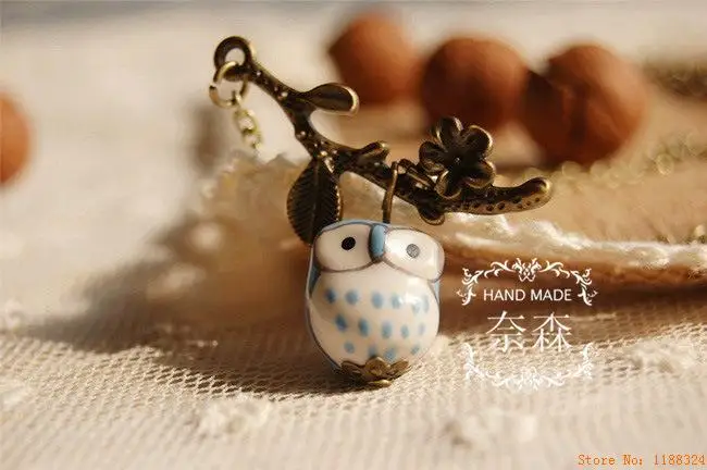 Ожерелья и подвески Flyleaf женские красивые керамические украшения в винтажном