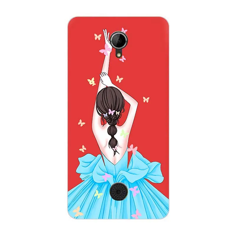 Soft Silicon Case For wiko U feel Fab UFeel Go Lite Prime Case Print Cover Rose Wolf Owl Patterned Phone Back Shell Fundas para - Цвет: A081