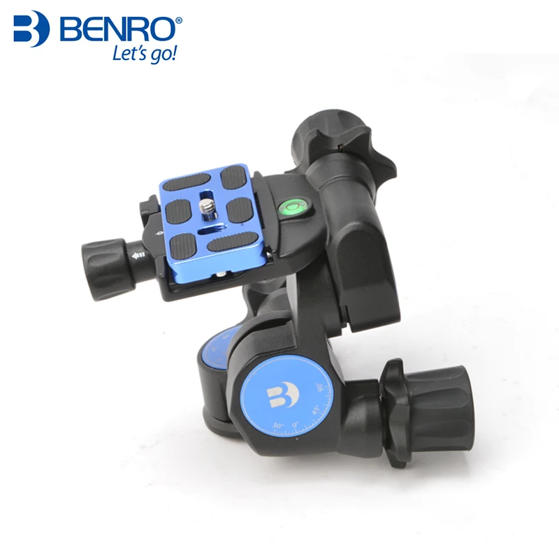 Головка шестерни Benro GD3WH трехходовая головка трехмерные головки для штатива