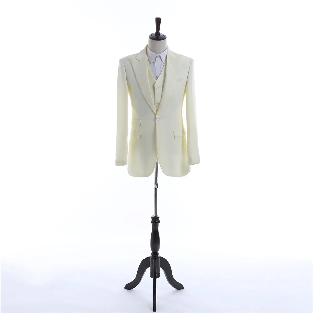 Свадебные смокинги для жениха на заказ три предмета лучший мужской деловой