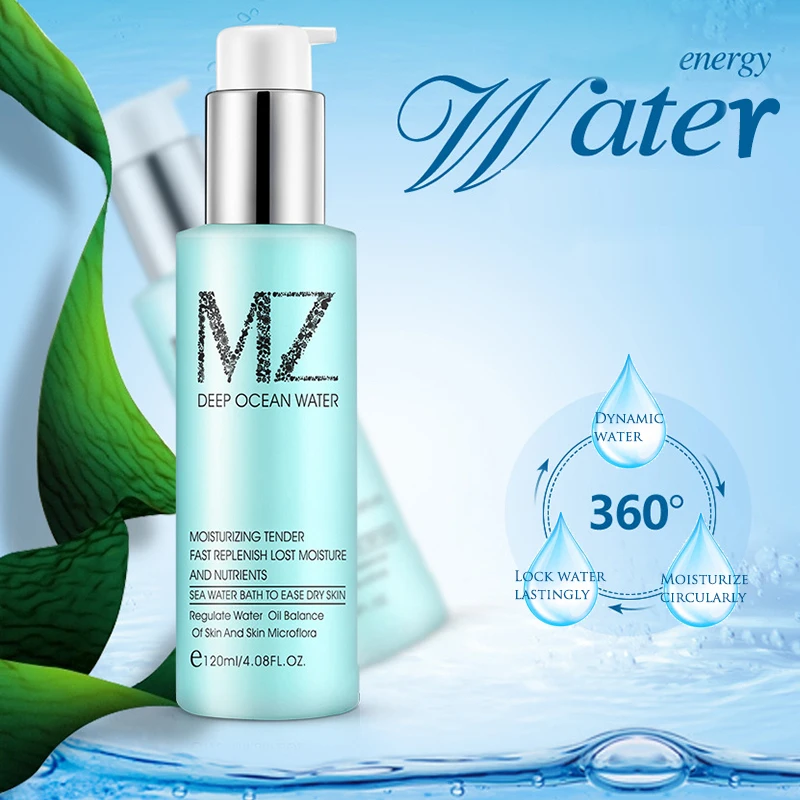 120 мл океан макияж воды с Тонер для лица усадка пор питает и увлажняющий лосьон