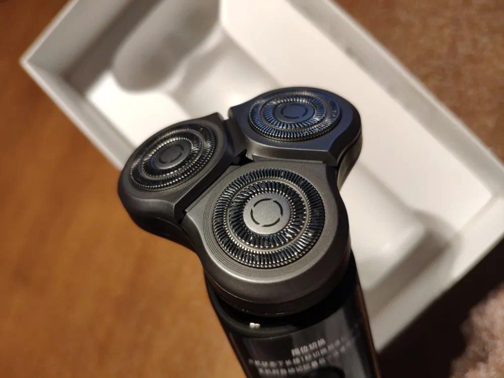 Оригинальная бритва для электробритва Xiaomi Mijia для мужчин, головка 3, для сухого влажного бритья, основное-Sub, двойное лезвие, моющееся, турбо+ режим, удобная чистка