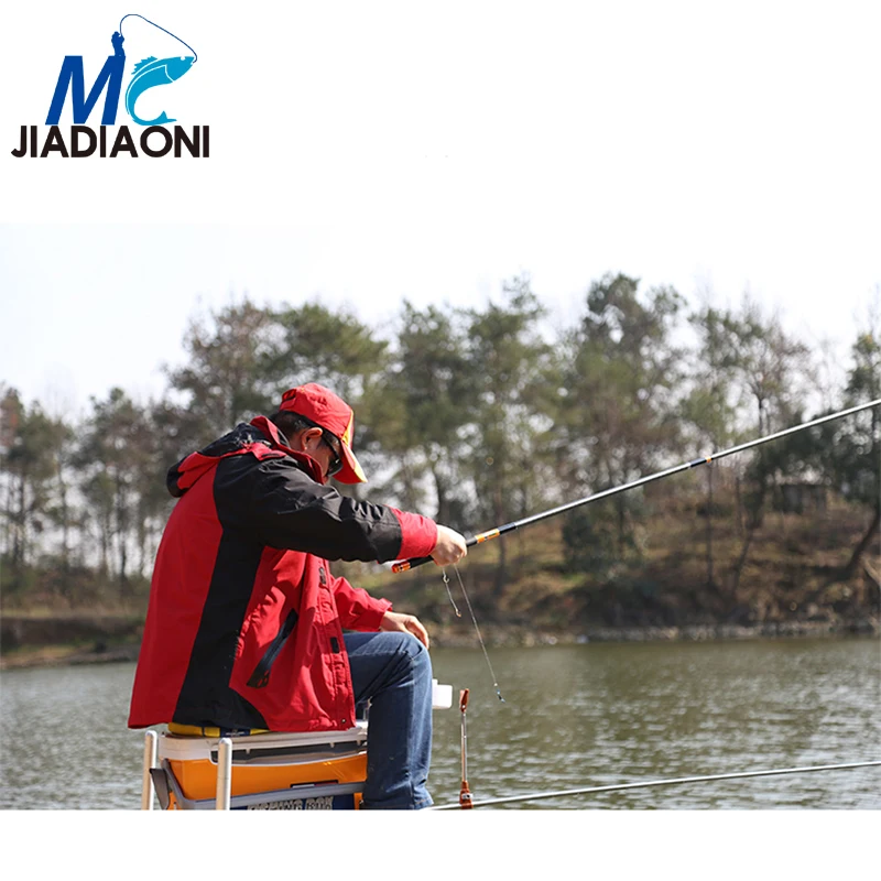 JIADIAONI карбоновый супер светильник сверхжесткий 3,6 м/3,9 м/4,5 м/4,8 м/5,4 м/5,7 м/6,3 м Удочка Литье рыболовные снасти