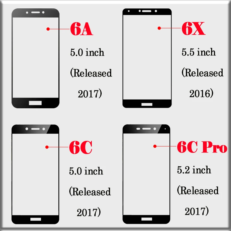Защитное стекло Honor 6A для 6C Pro 6X защита экрана на Hwawei Honer 6 A C X 6CPro C6 A6 X6 защитная