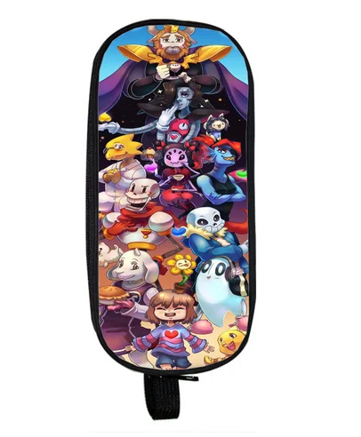 Чехол для карандашей с аниме Undertale мальчиков и девочек школьные Чехлы Детская