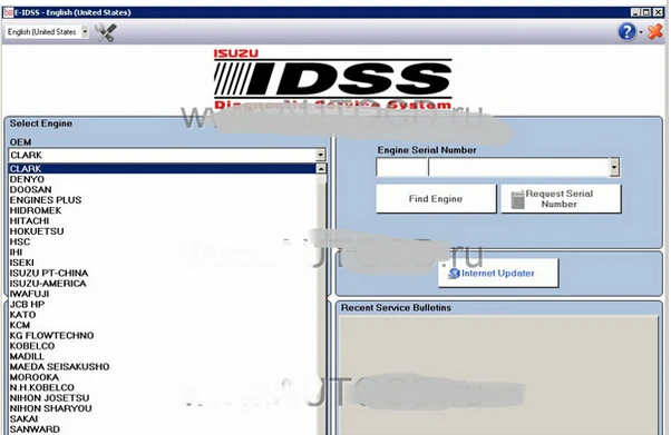 Для Isuzu E-IDSS Engineering Release 2017-система диагностики + генератор ключей разблокирован |