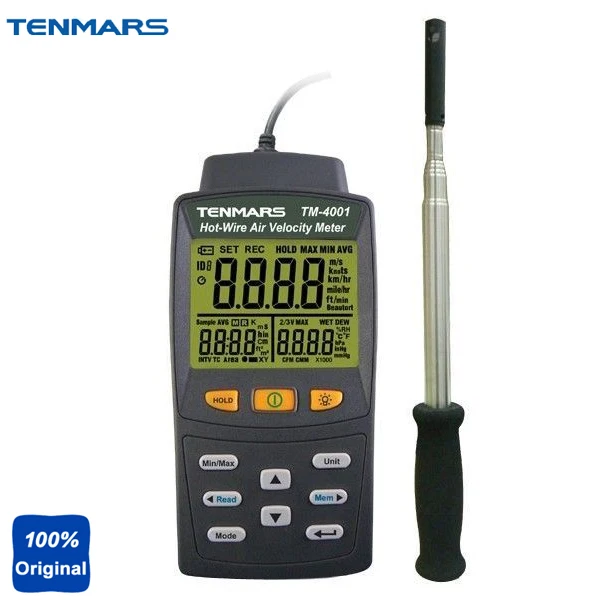 

Горячий провод, анемометр Φ TM4001