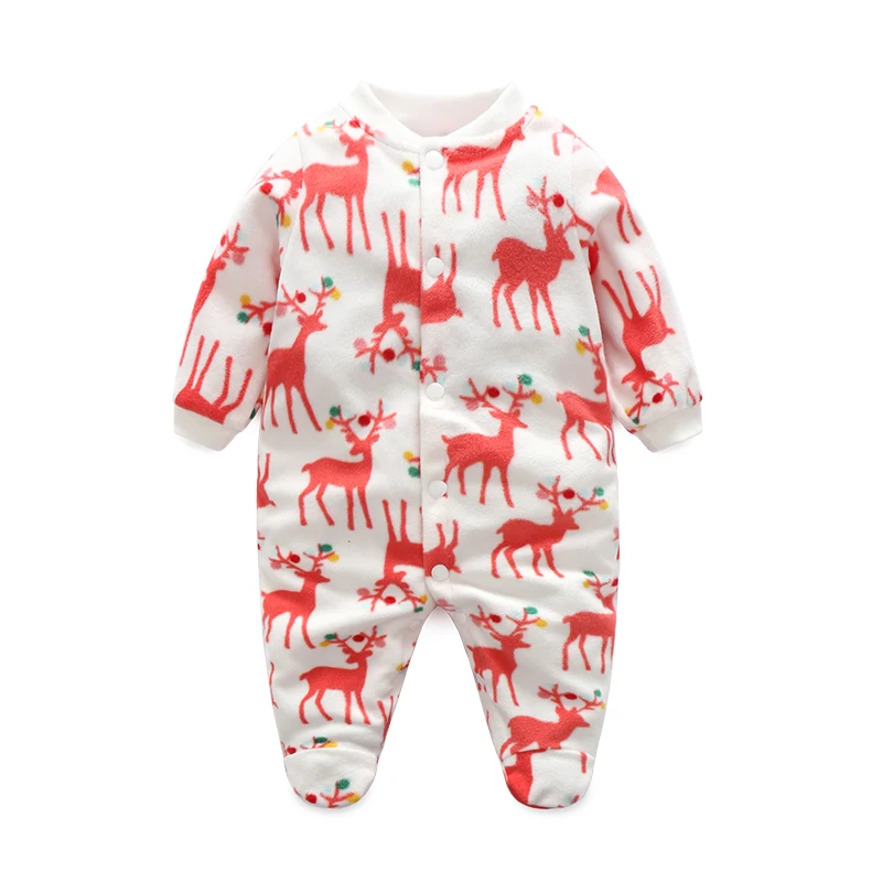 Baby Rompers Costumes Fleece For Newborn Clothes Boy Girl Romper Clothing Overalls Ropa Bebes Next Jumpsuit | Детская одежда и