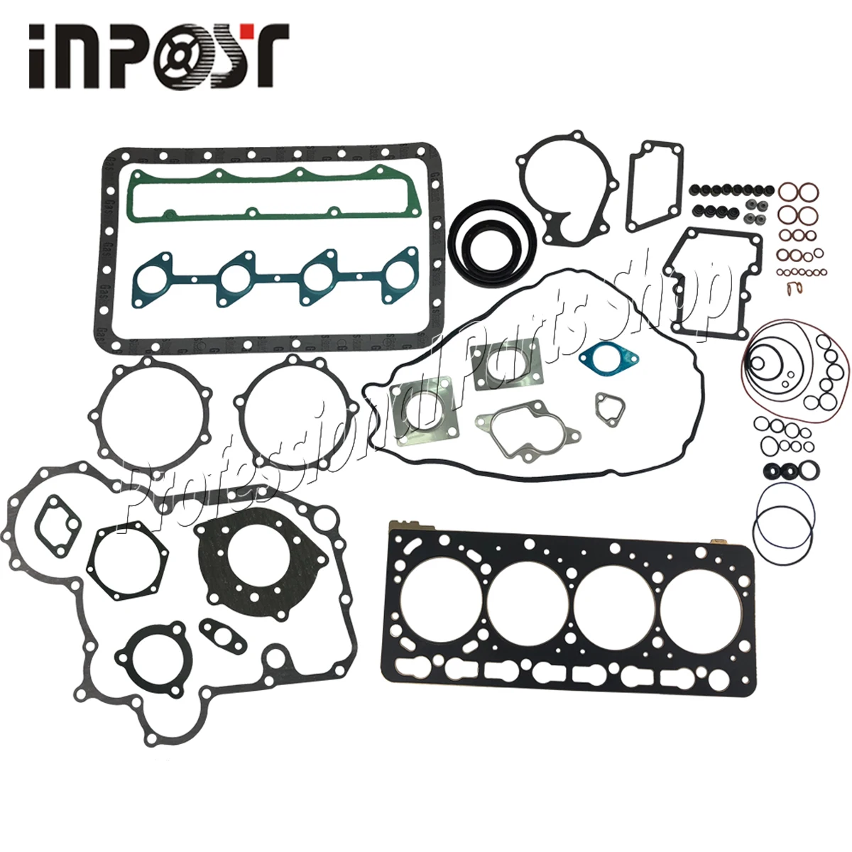 

Новый верхний нижний STD полный комплект прокладок для двигателя Kubota V3300 V3300-DI V3300T