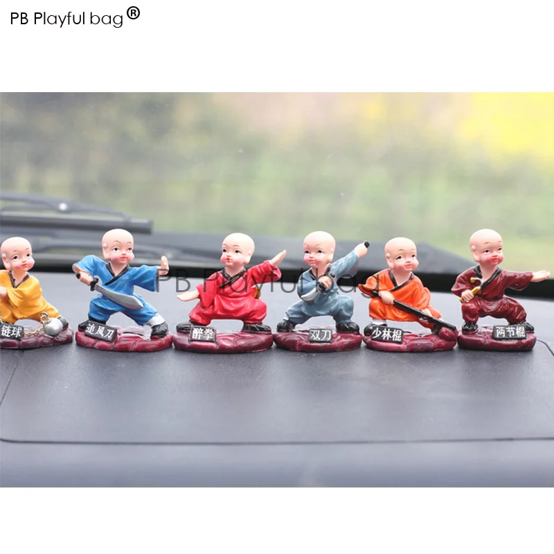 Игрушечная Сумочка PB фигурки героев мини милое оружие китайский монах шаолин