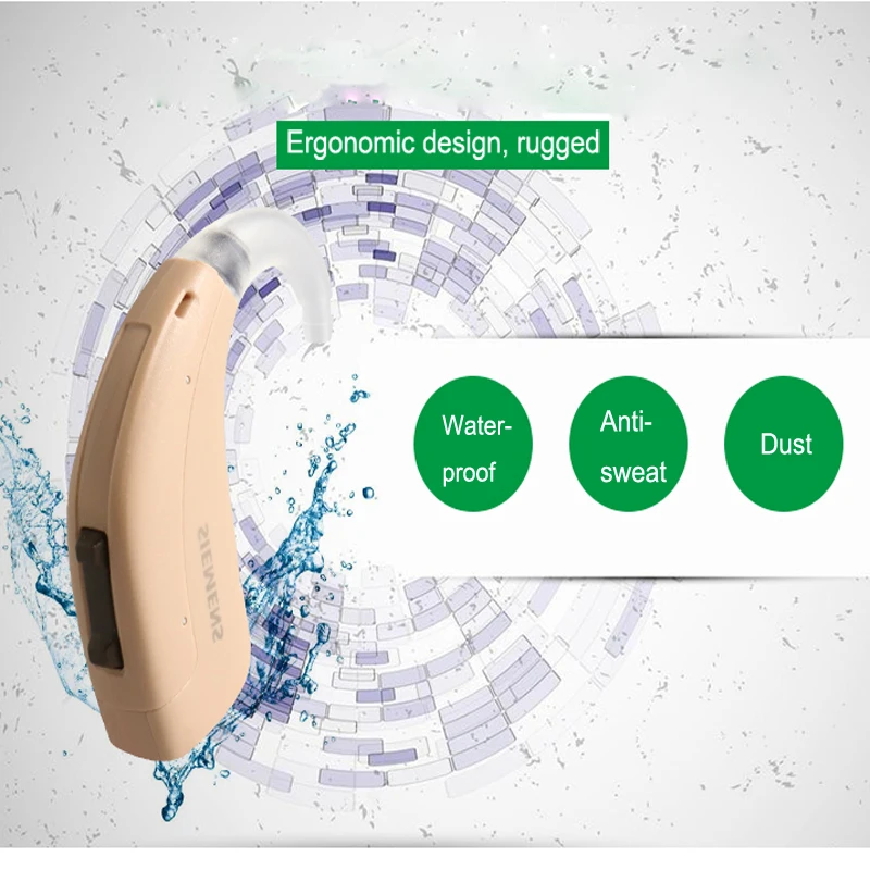 2019New! SIEMENS цифровой компьютерный программируемый слуховой аппарат 6 каналов мощный усилитель звука FUN-SP обновлен 12spFree
