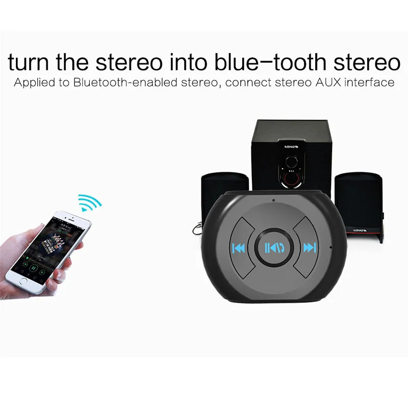 Bluetooth ресивер Vention беспроводной музыкальный адаптер с разъемом 3 5 мм и Aux bluetooth