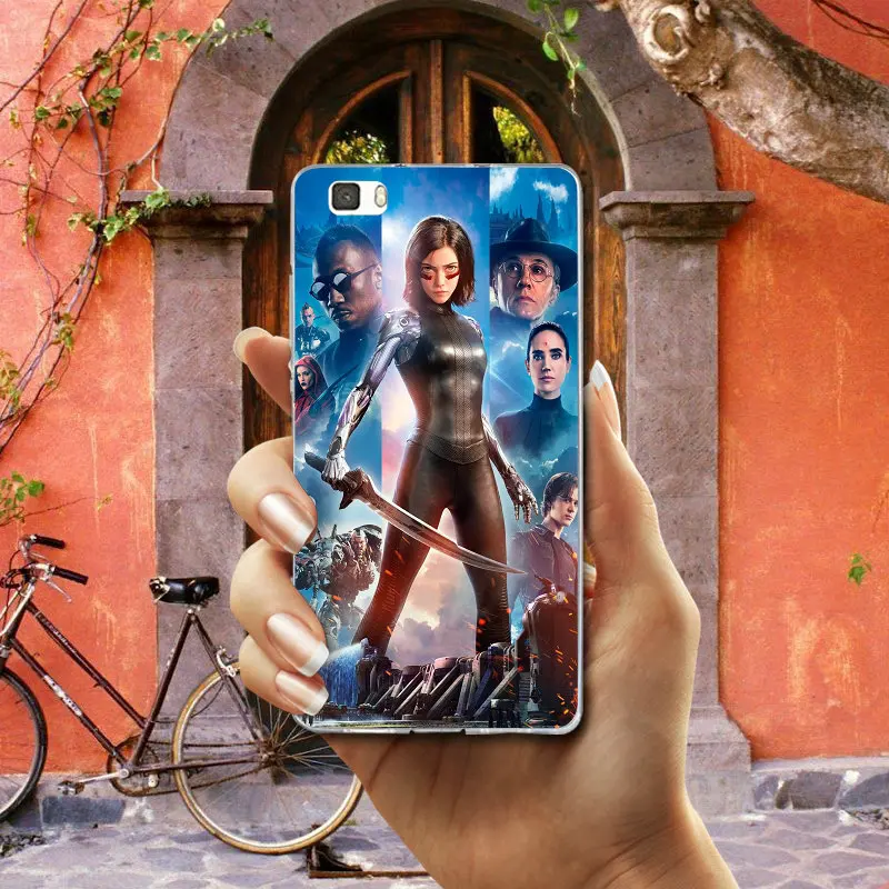 Мягкий силиконовый чехол для телефона из ТПУ с аниме Alita Battle Angel Huawei P8 P9 P10 P20 P30 Honor 7