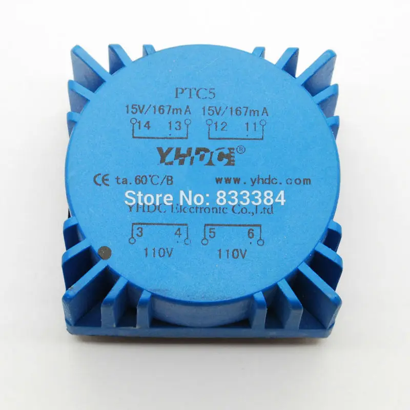 5 ва тороидальные трансформаторы аудио трансформатор двойной 110 В 50/60 Гц Выход 15