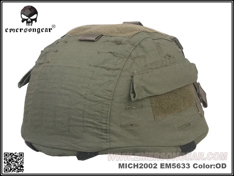 Шлем emersongear чехол для MICH 2002 охотничий страйкбол тактический шлем крышка Мультикам AOR - Цвет: OD