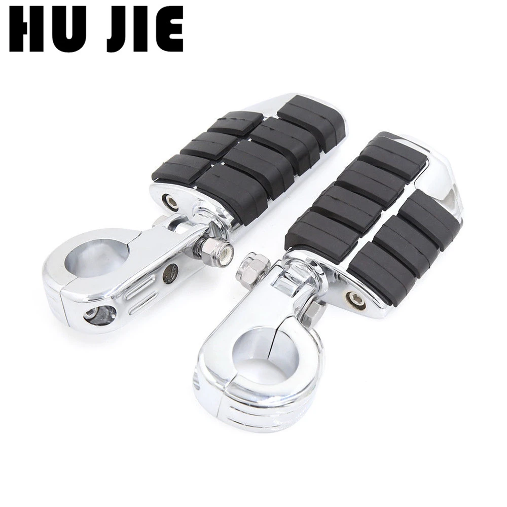 Мотоцикл 1.25" 32мм Хайвейная Полка для Ног с Креплением для Harley Sportster Softail Suzuki Yamaha Honda GoldWing GL1500.