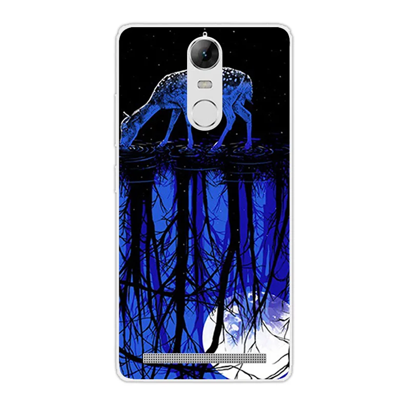 Soft TPU Cover for Lenovo Vibe K5 Note Phone Cases A7020 A7020a40 Clear Silicone Bizarre Back Bag |