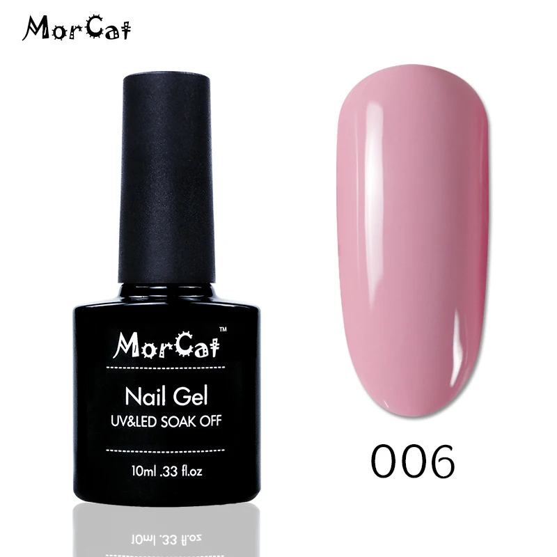 006 MorCat УФ гель лак для ногтей гель стойкий УФ лак Гель-лак дизайн ногтей маникюрный лак Vernis полуперманентный гель для ногтей - Цвет: 006