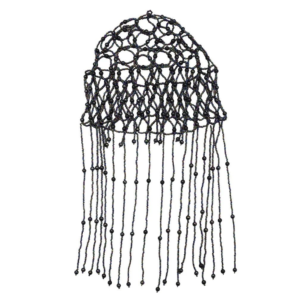 

GEMIXI New Woman Fashion Bohemian Style Fresh Rice Beads Handwoven Headgear Ladies Jewelry