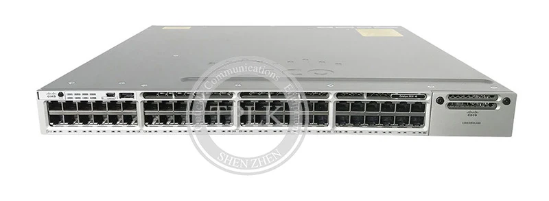 Лучшая цена катализатор WS-C3850-48T-S 48x10/100/1000(POE+) оптоволоконные переключатели, 715WAC блок питания 1 RU переключатели