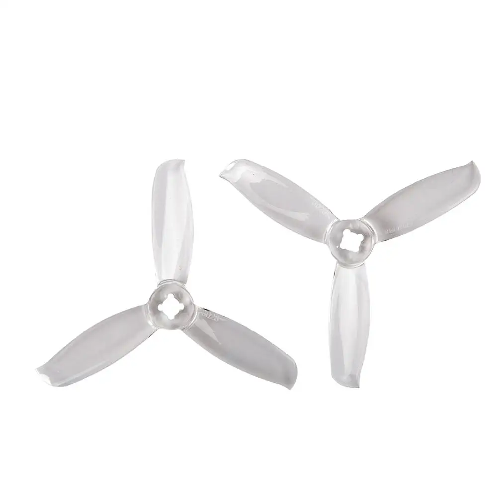 10 пар/20 шт GEMFAN 3028 PC пропеллер 3 дюйма весло CW CCW реквизит для FPV Дрон Мультикоптер - Цвет: 10pair White