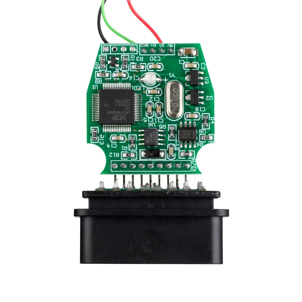 MINI VCI J2534 OBDII Интерфейс для TOYOTA TIS Techstream OBD2 Диагностический кабель|Кабели и