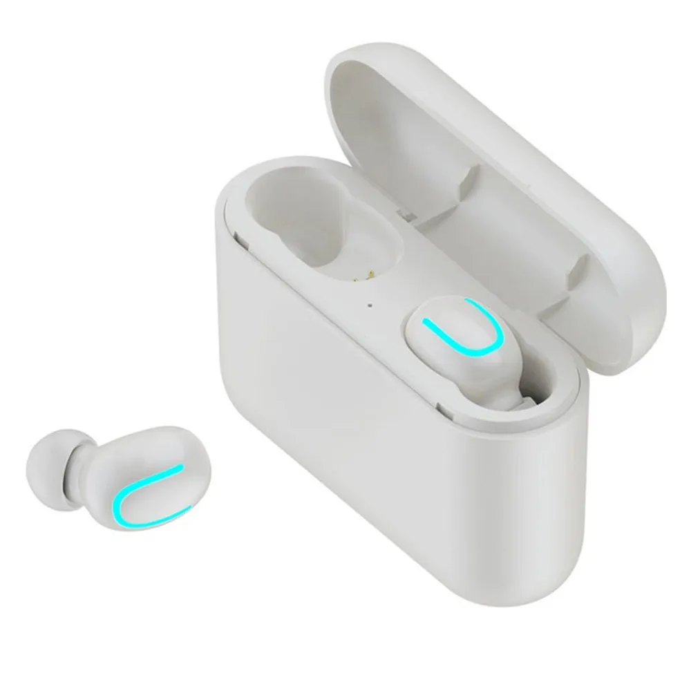 Binaural White Беспроводные наушники с громкой связью Q32, TWS, Bluetooth наушники, беспроводные наушники, Спортивная гарнитура, Bluetooth наушники/телефоны - Цвет: Binaural White