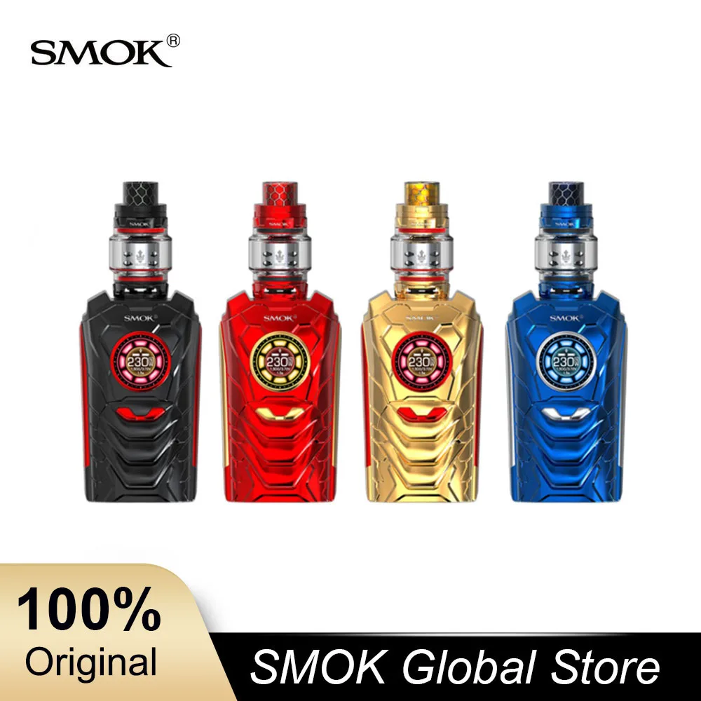 SMOK I PRIV 230 Вт Голосовое управление Priv коробка мод 8 мл TFV12 Prince Tank V12 Tfv12 сетчатый