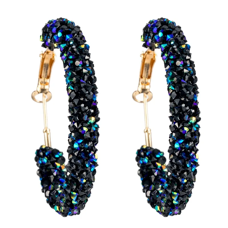 BXW новый дизайн модный очаровательный австрийский хрусталь серьги кольца