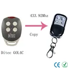 Пульт дистанционного управления для гаражных ворот Ditec GOL4C, 433,92 МГц