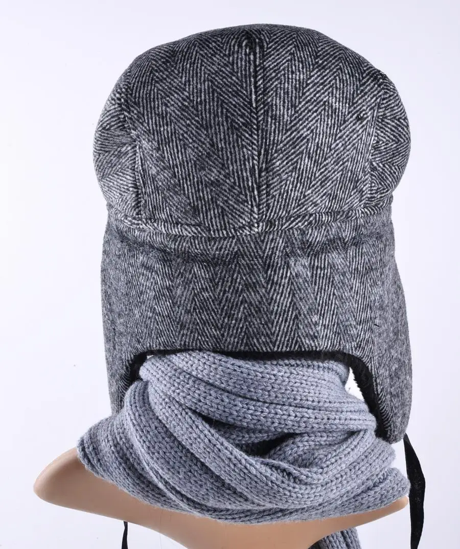 Новинка 2018 Кепка-Авиатор модифицированной версии для мужчин берет шапка с ушками