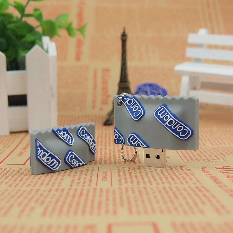 Usb 2 0 романтические флешки Durex Clef 100% емкость USB флэш накопитель 4 ГБ 8 16 Флешка 32 Гб