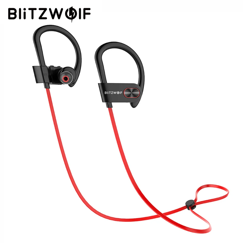 Blitzwolf водонепроницаемые bluetooth наушники IPX7 беспроводные спортивные бас с
