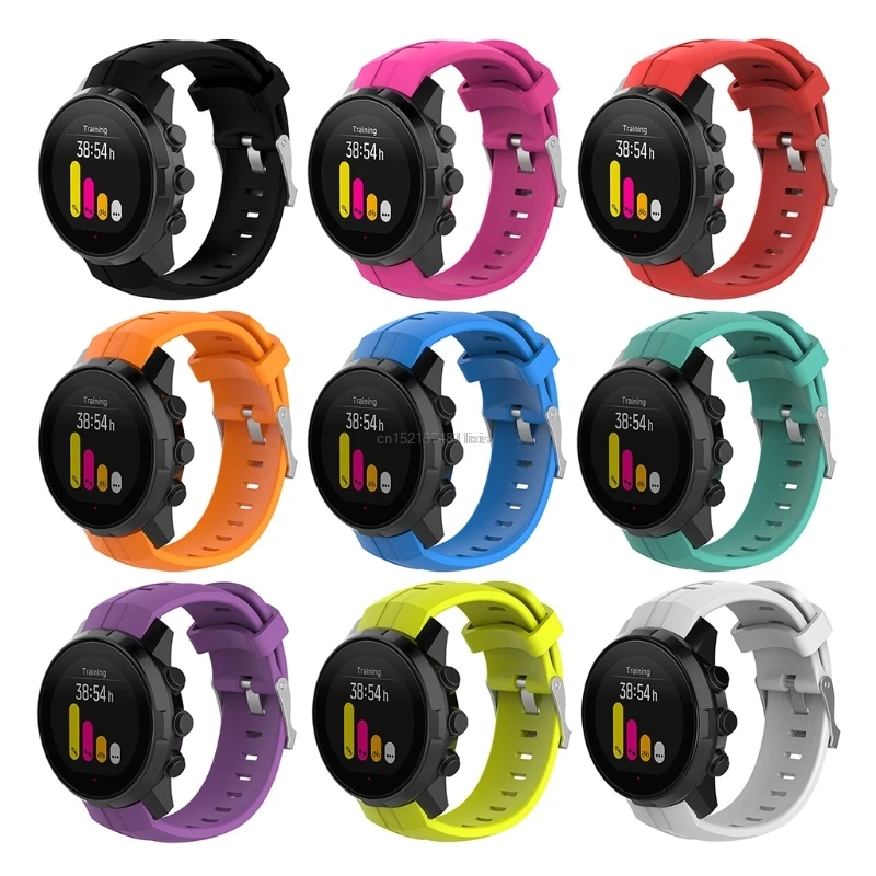 Силиконовый сменный ремешок для наручных часов SUUNTO SPARTAN SPORT Series
